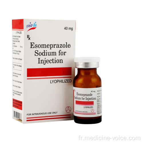 Esoméprazole lyophilisé pour injection 40 mg